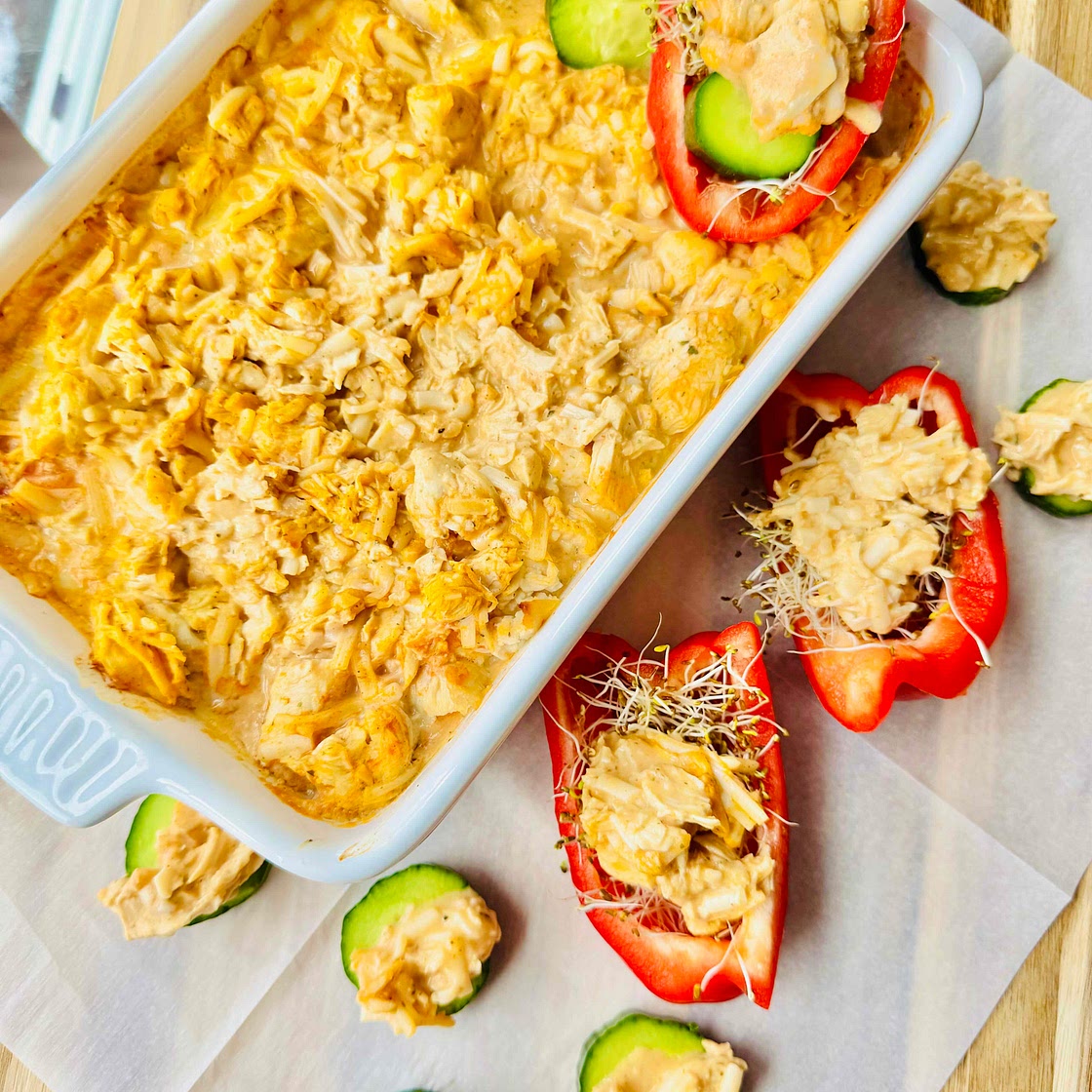 Dairy-Free Buffalo Chicken Dip