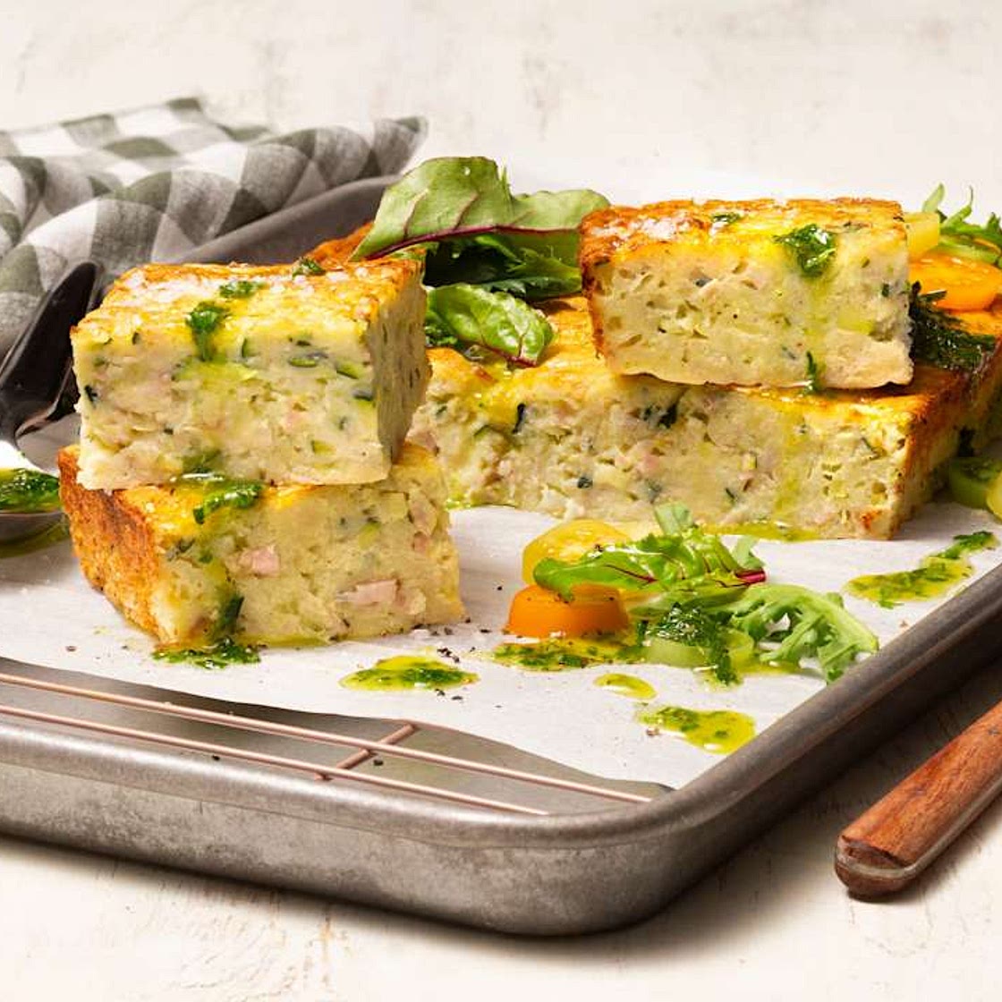 Zucchini slice