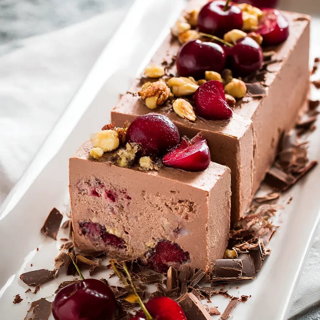 Decadent Cherry Chocolate Parfait: No-Churn Ice Cream Dessert