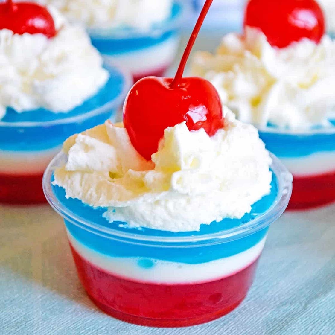 Patriotic Jello Shots