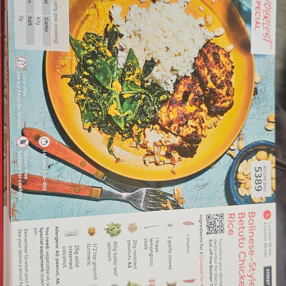 Balinese-style Adam betutu chicken with rice