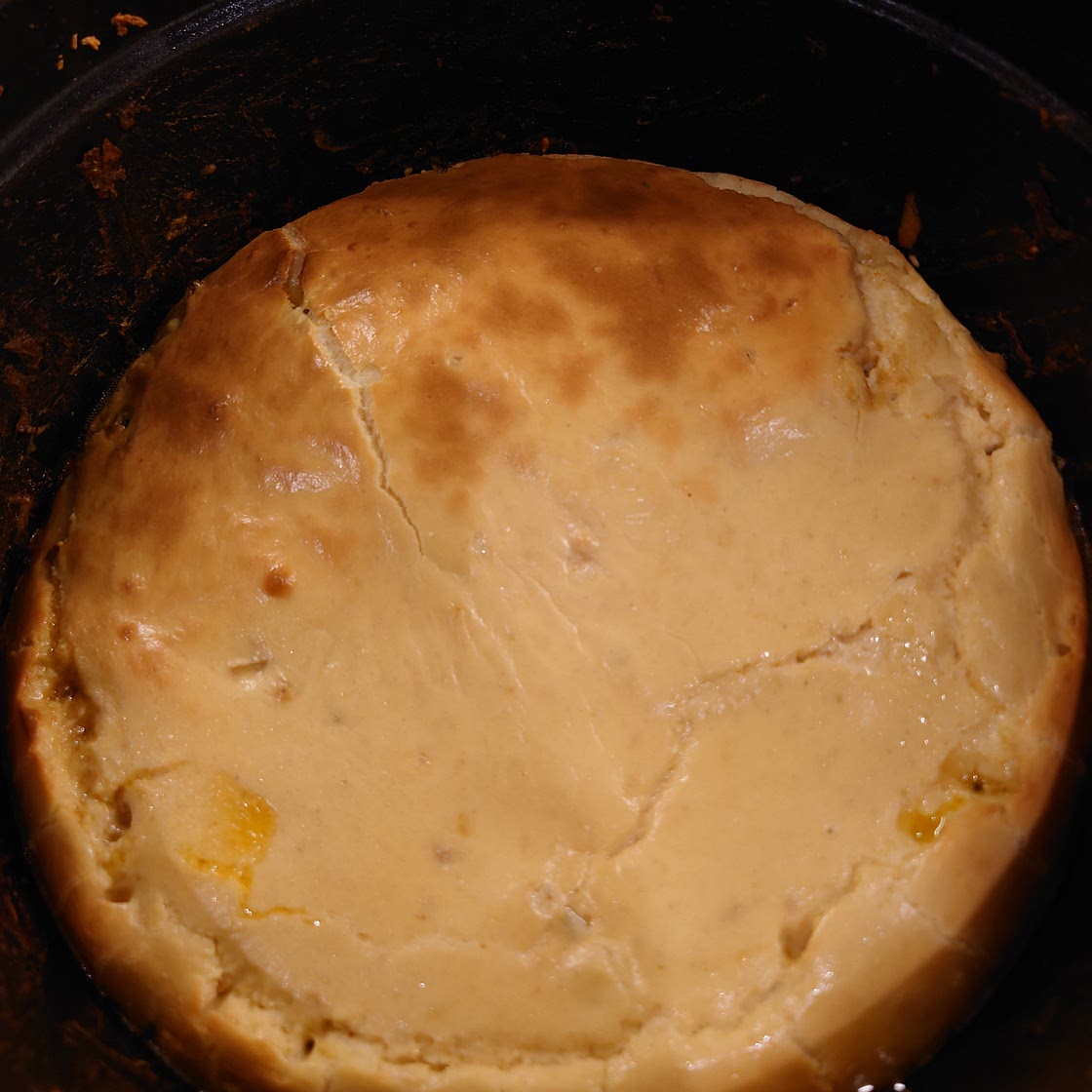 Chickpea and tahini pie