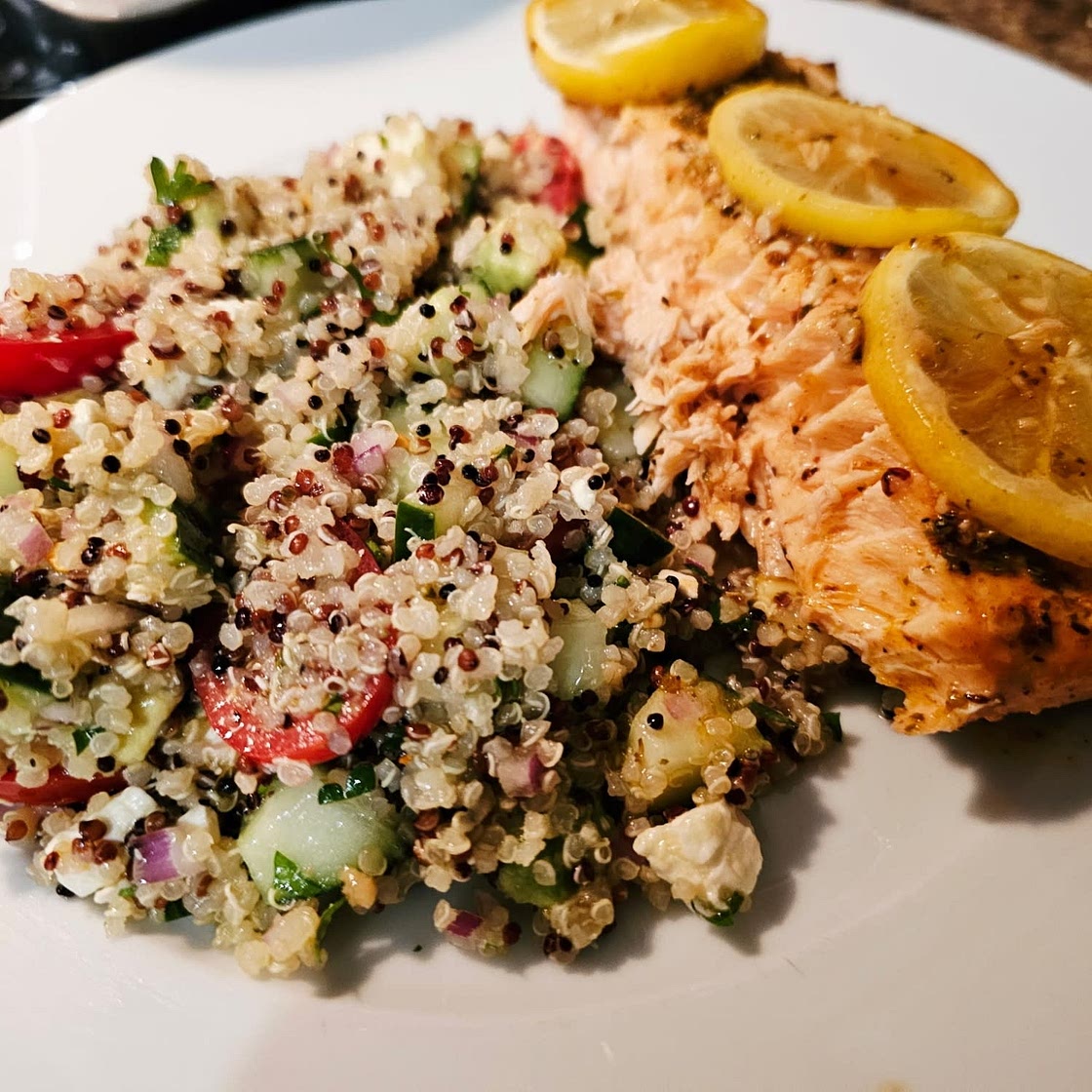 Baked Lemon Garlic Salmon Recipe
