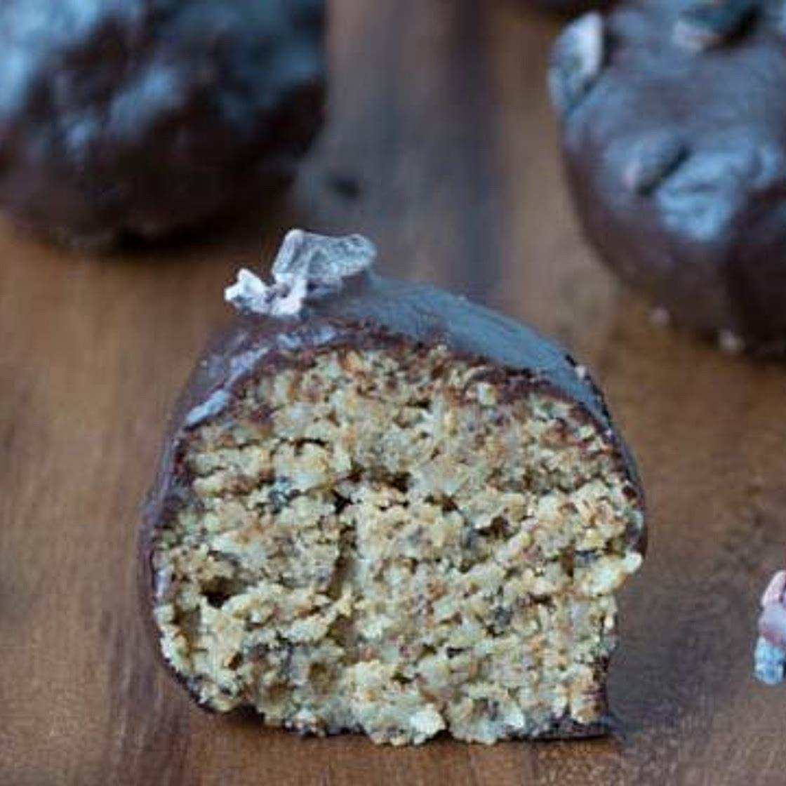 Sugar-Free Chocolate Hazelnut Energy Bites