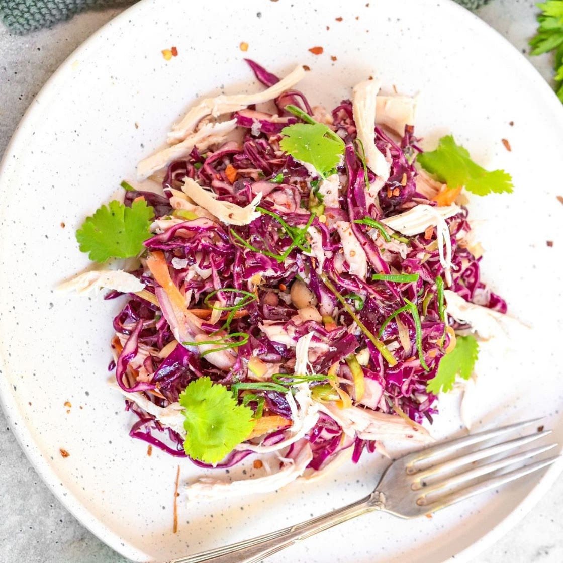 Chicken Coleslaw Salad