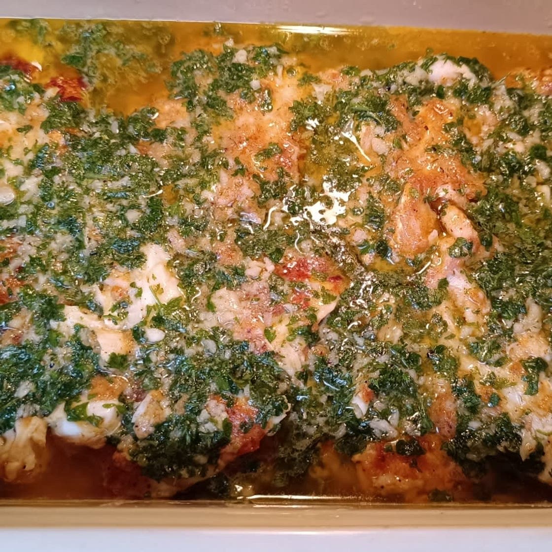 Baked Cod Recipe with Lemon and Garlic