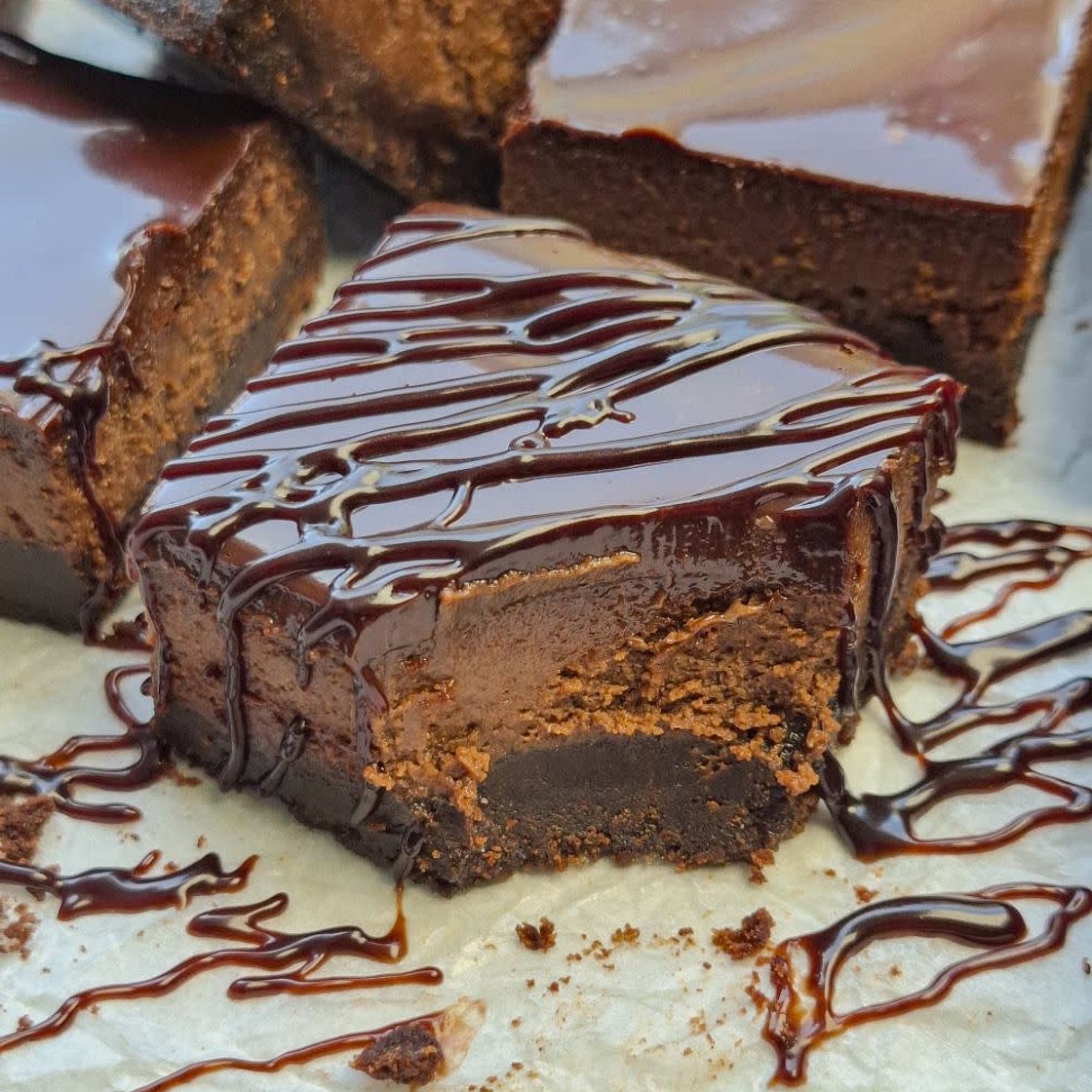 Silky-Smooth Chocolate Cheesecake Bars