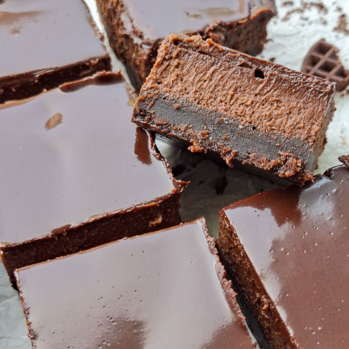 Silky-Smooth Chocolate Cheesecake Bars