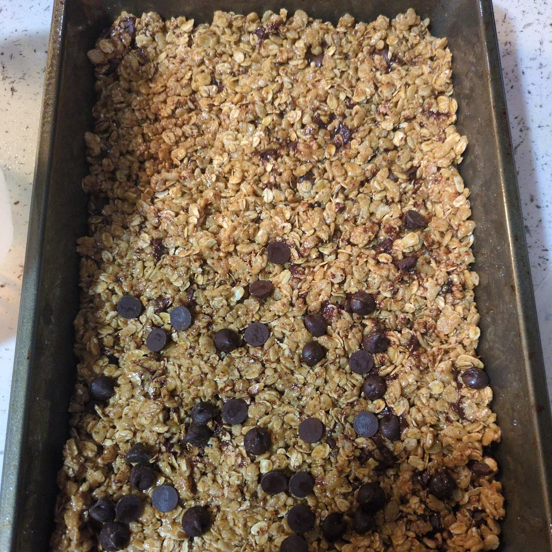 Chewy No-Bake Granola Bars