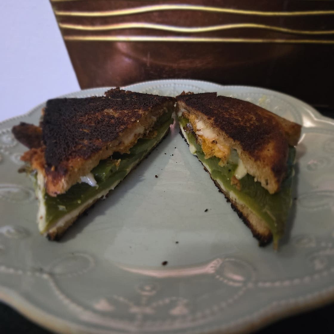Jalapeño Popper Grilled Cheese