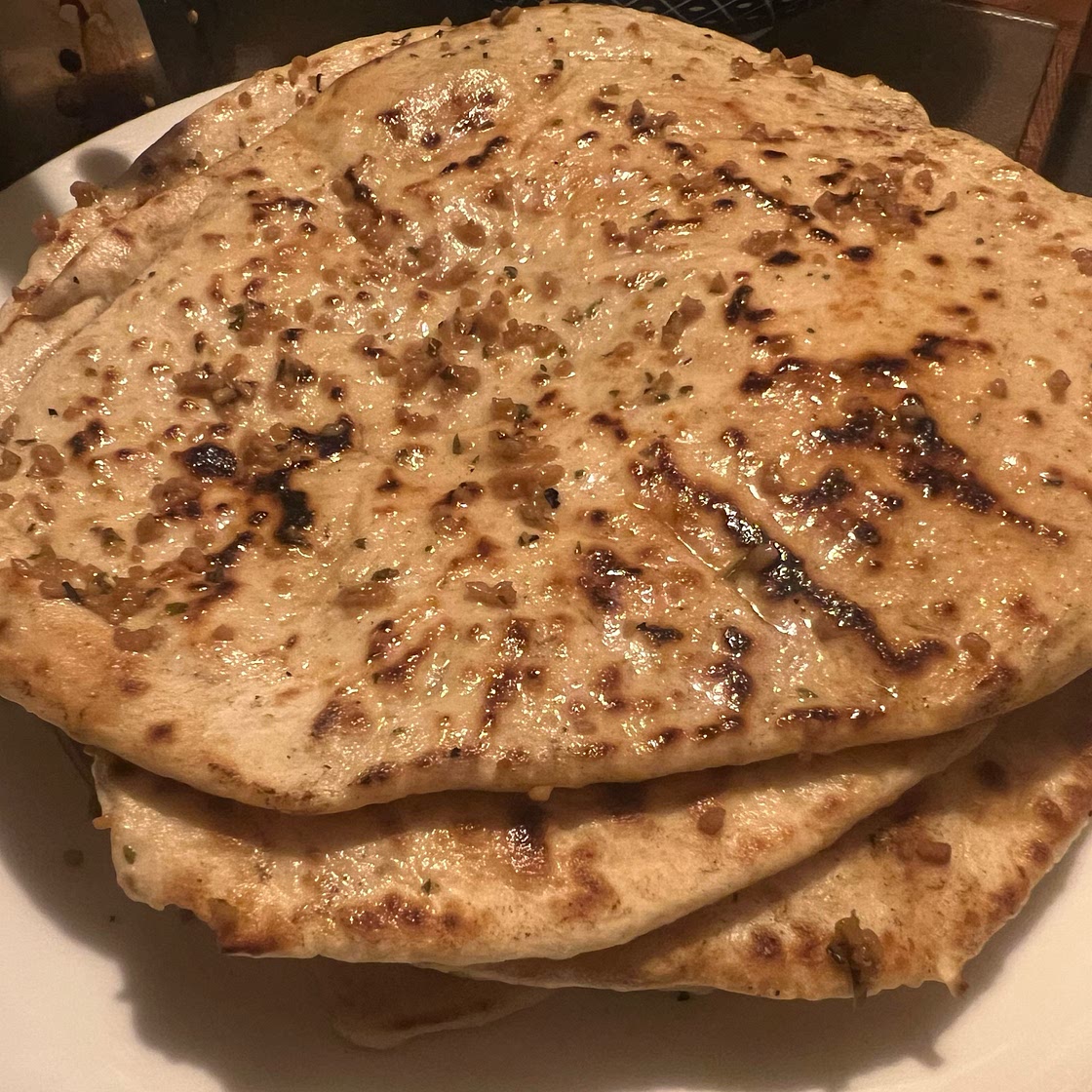 Naan recipe – fluffy, bubbly, chewy!