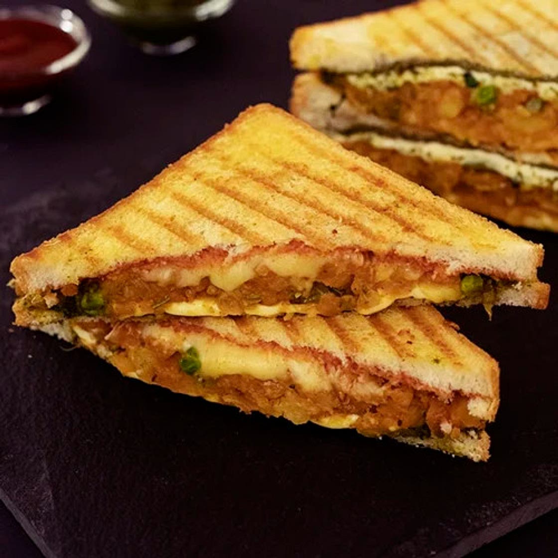 Spicy Aloo Sandwich