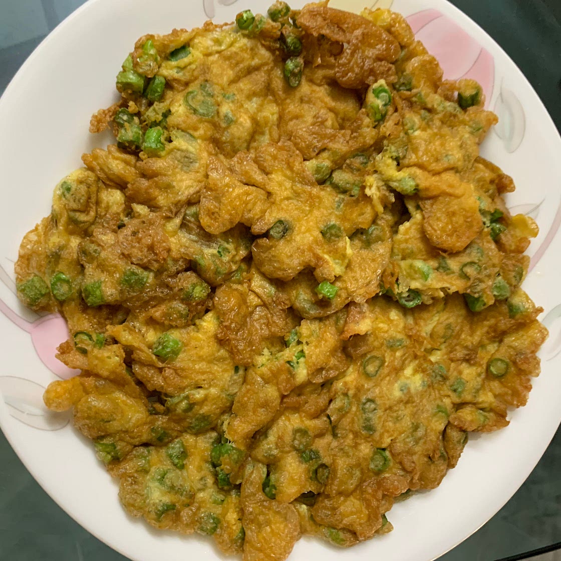 Long Beans Omelette