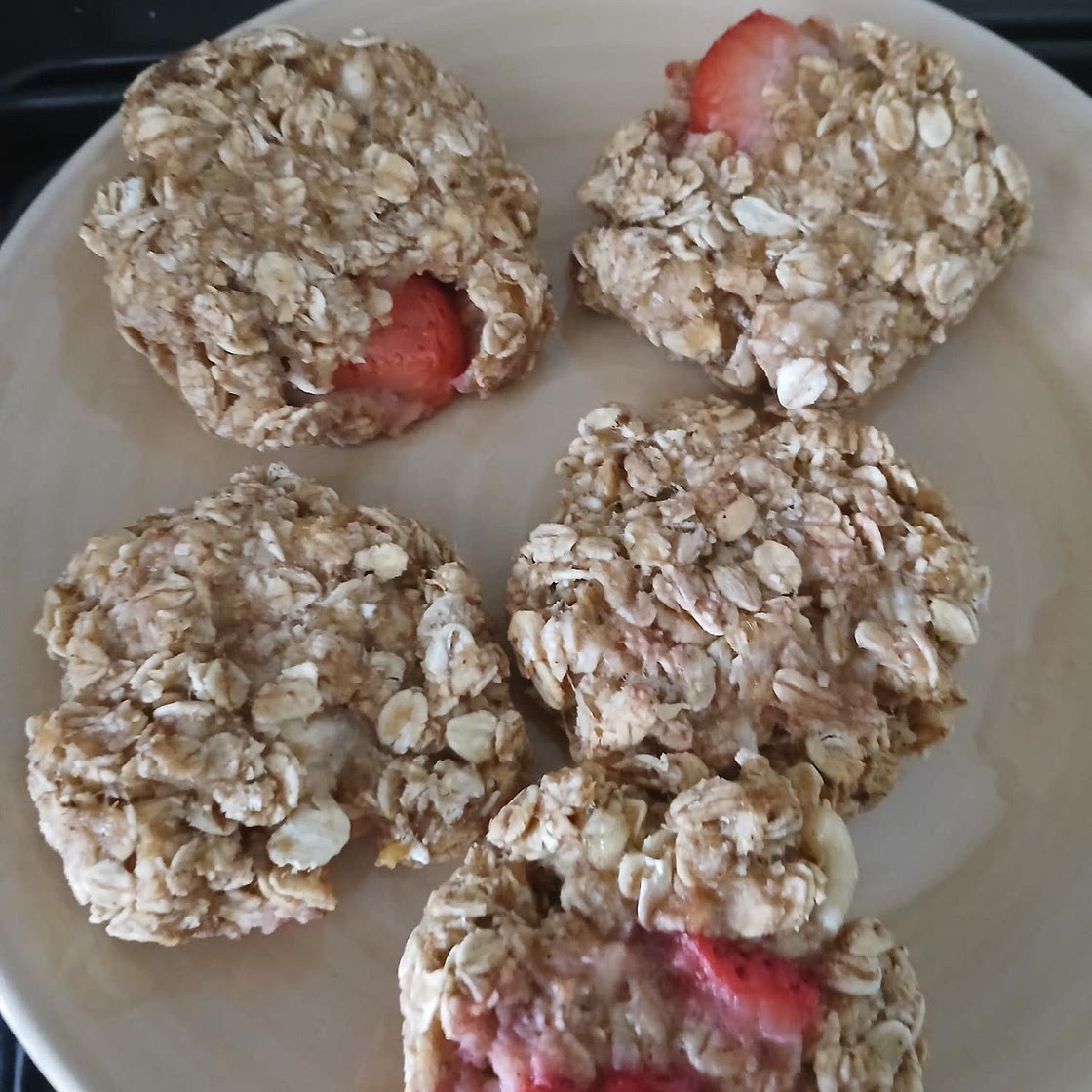 Banana Oat Breakfast Cookies