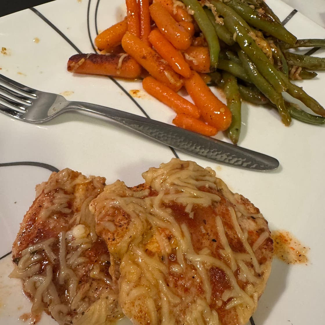 Lemon Garlic Butter Chicken and Green Beans Skillet