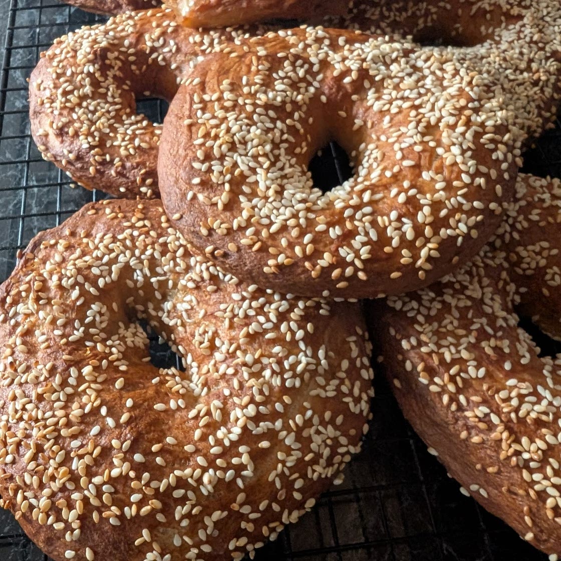 Sourdough Discard Bagels