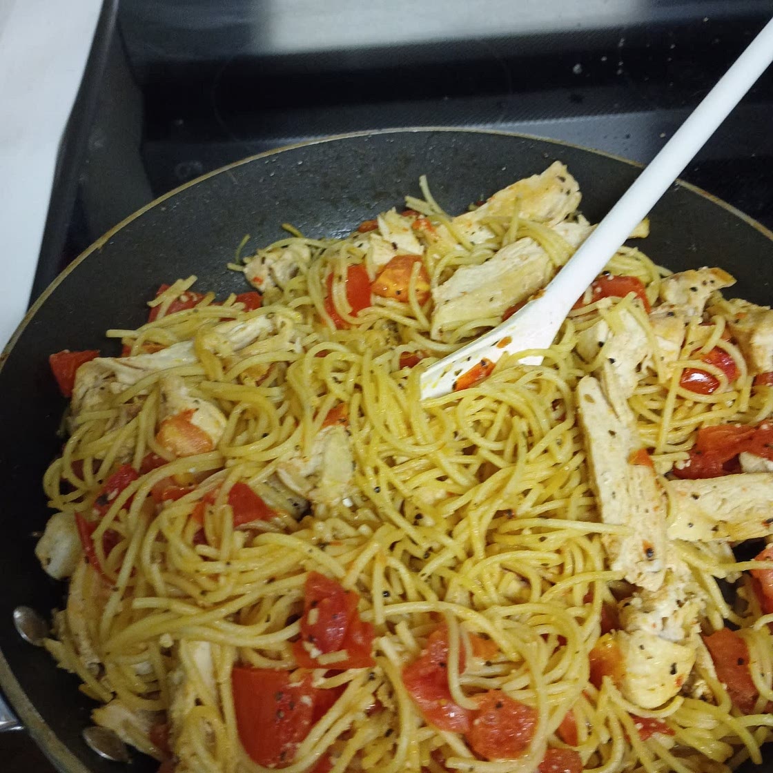 Bruschetta Chicken with Pasta