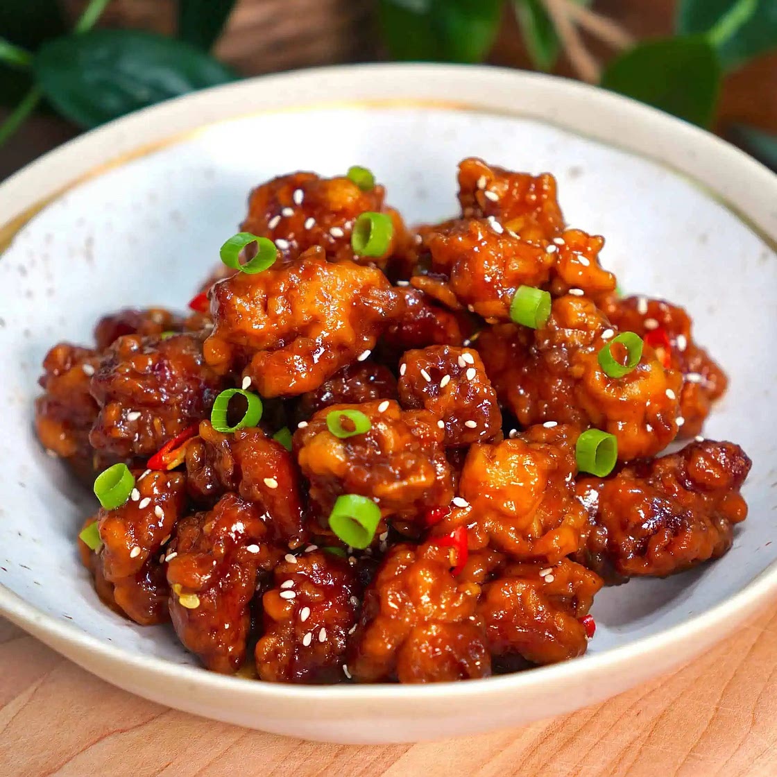 Crispy Honey Garlic Chicken