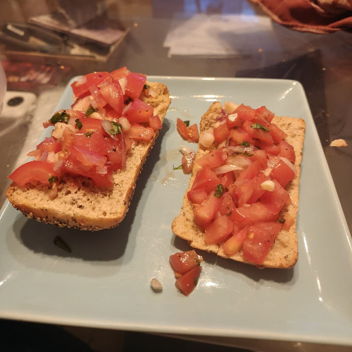 Tomato bruschetta