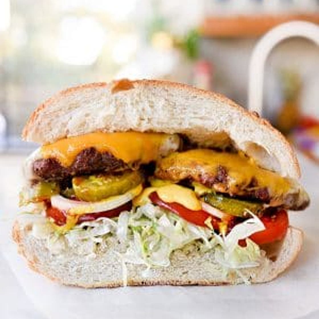 The Best Garlic Burgers EVER