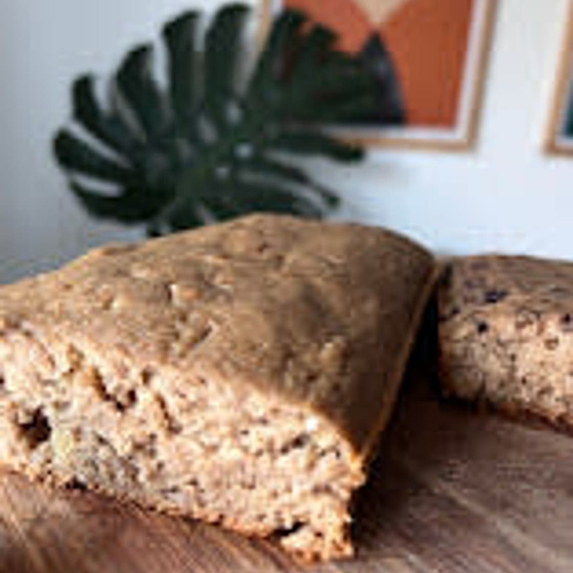 Budín de banana