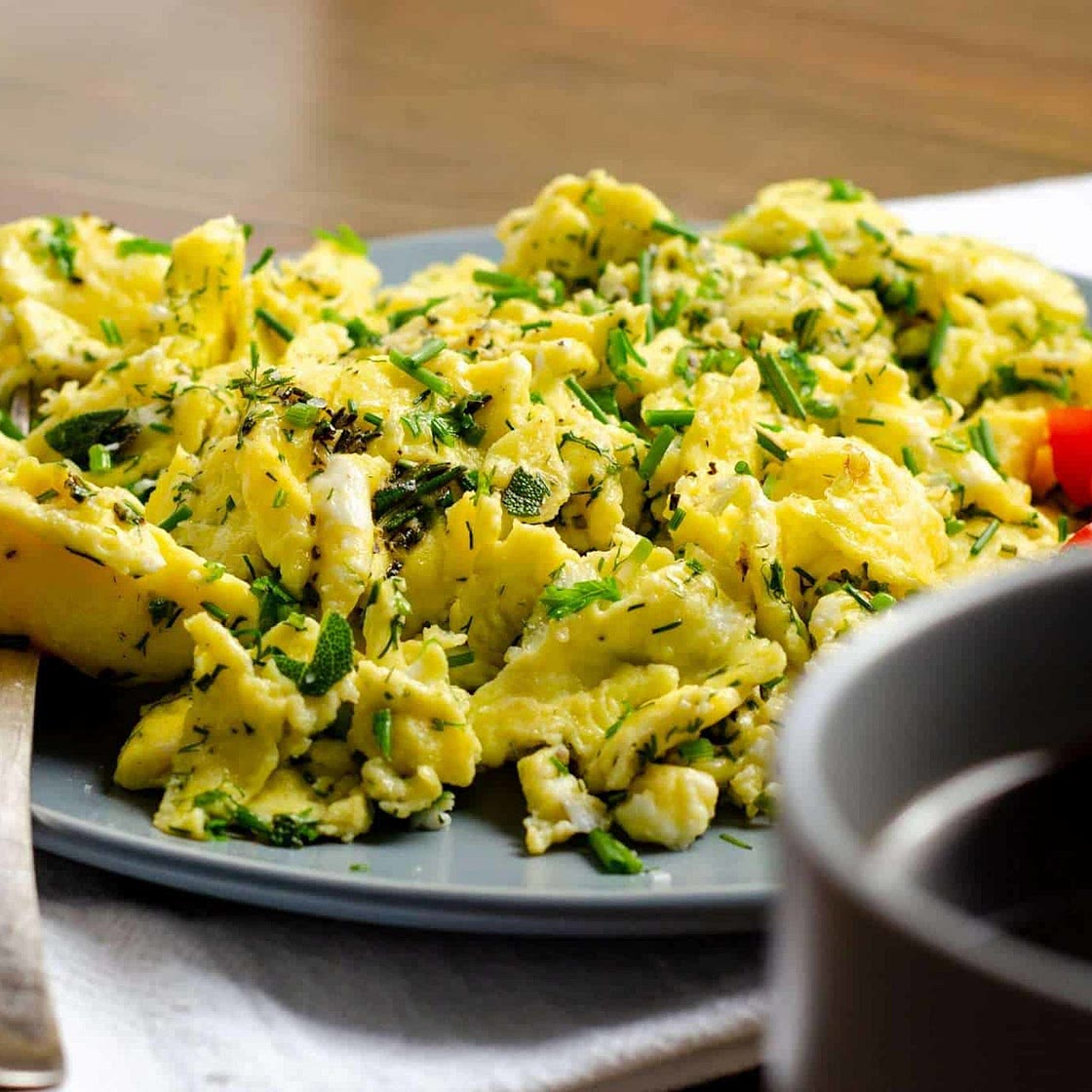 Herb Scrambled Eggs