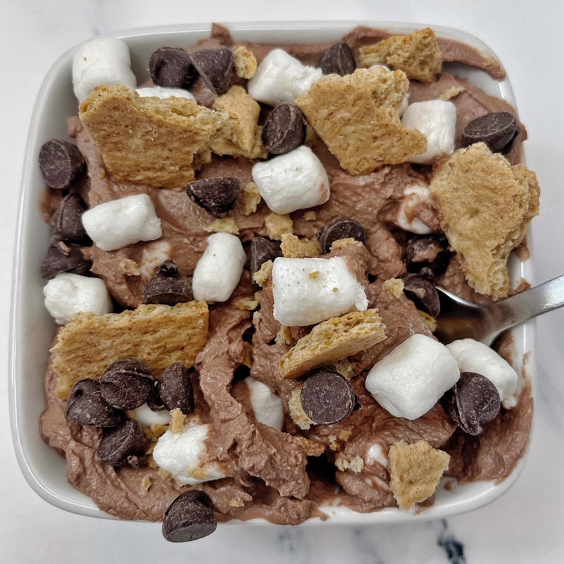 Double Chocolate Protein S’mores Bowl is the Best Protein-Packed Treat