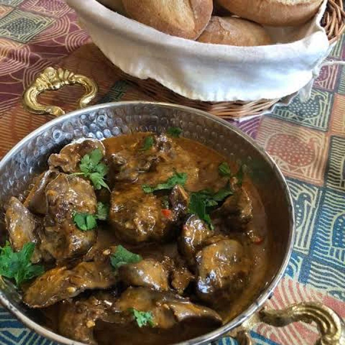Cape Malay-Style Curried Chicken Livers