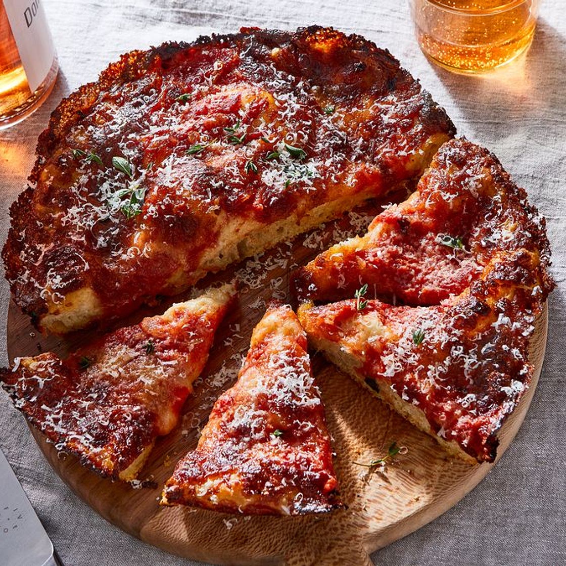 Crispy Cheesy Pan Pizza Recipe From King Arthur Flour