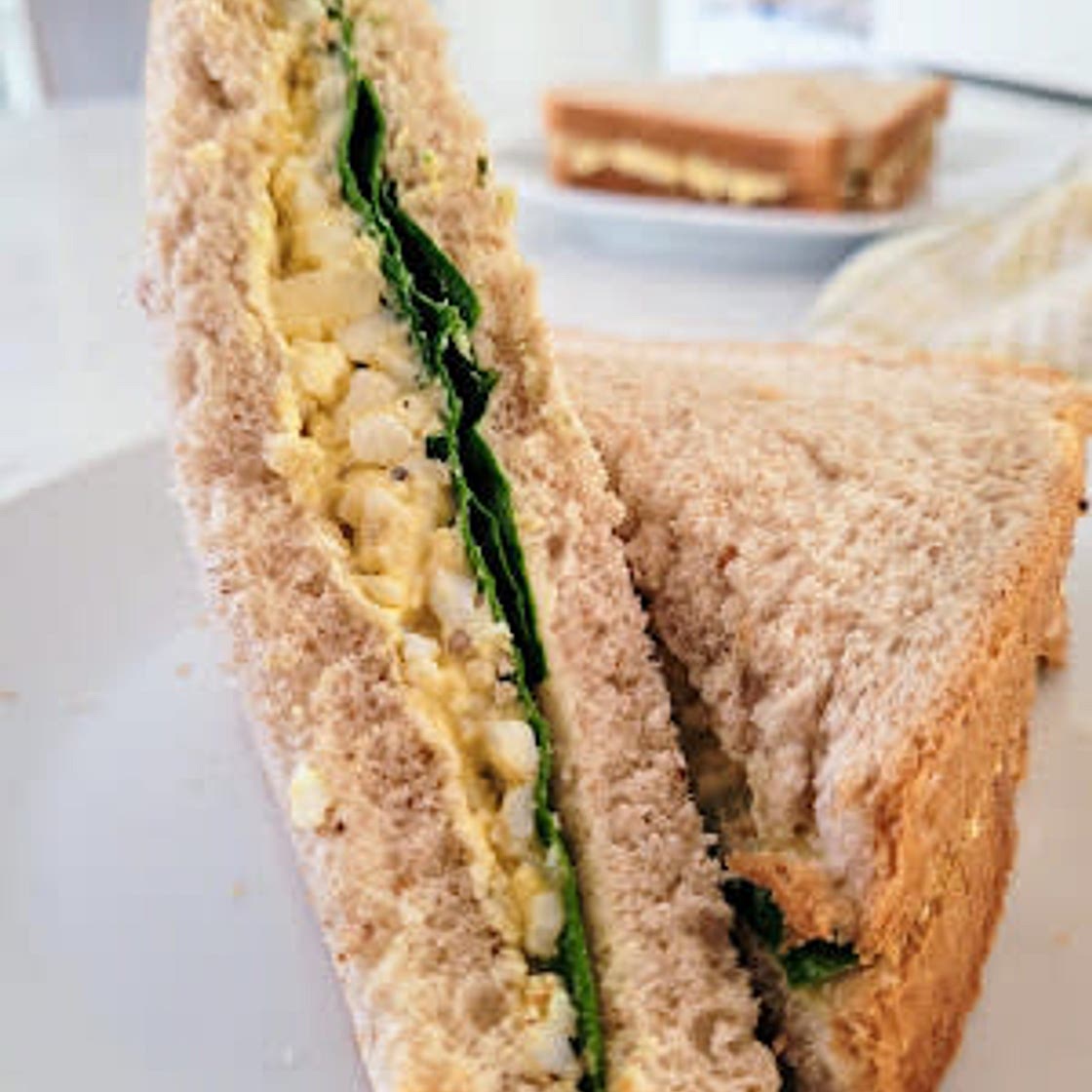 Cottage Cheese Egg Salad Sandwich
