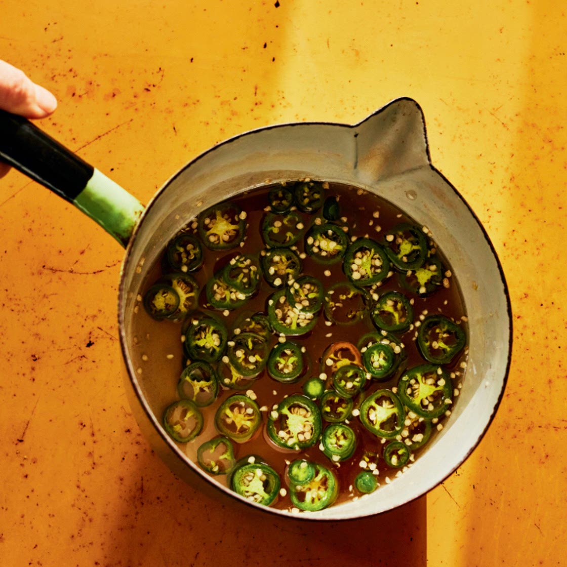 Candied jalapeño bites  (with pairings)