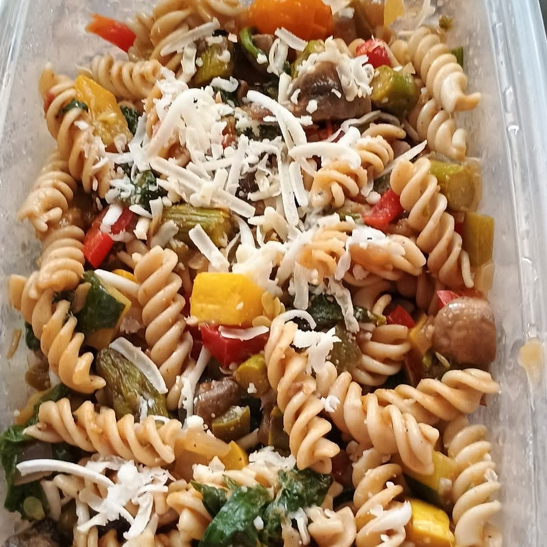 Mediterranean Chickpea Pasta