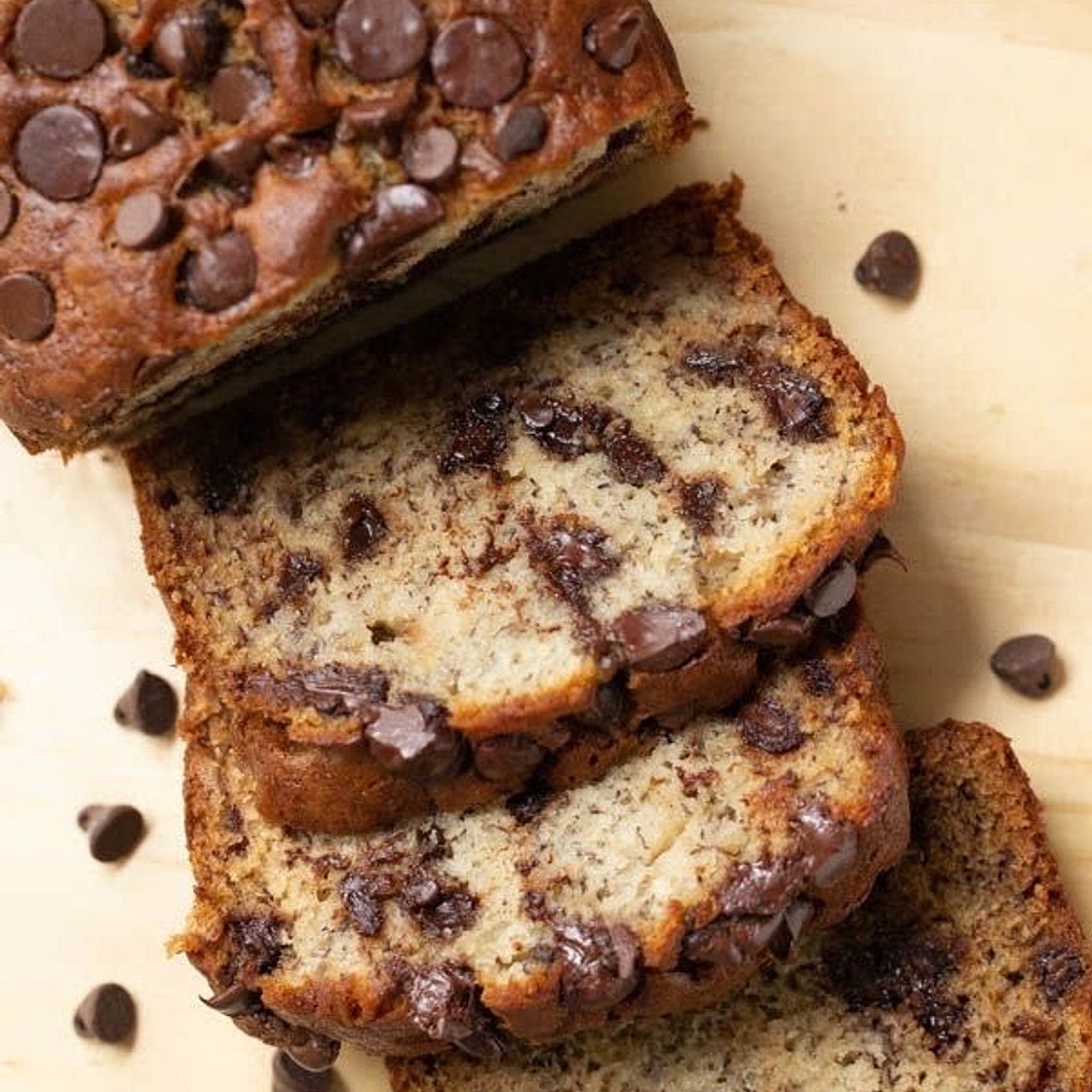 banana bread🍫🍌