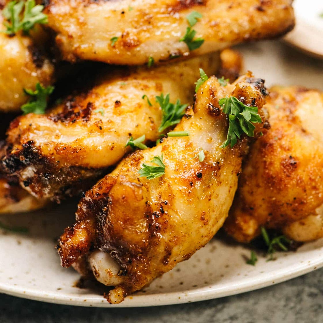 Zesty sazon wings