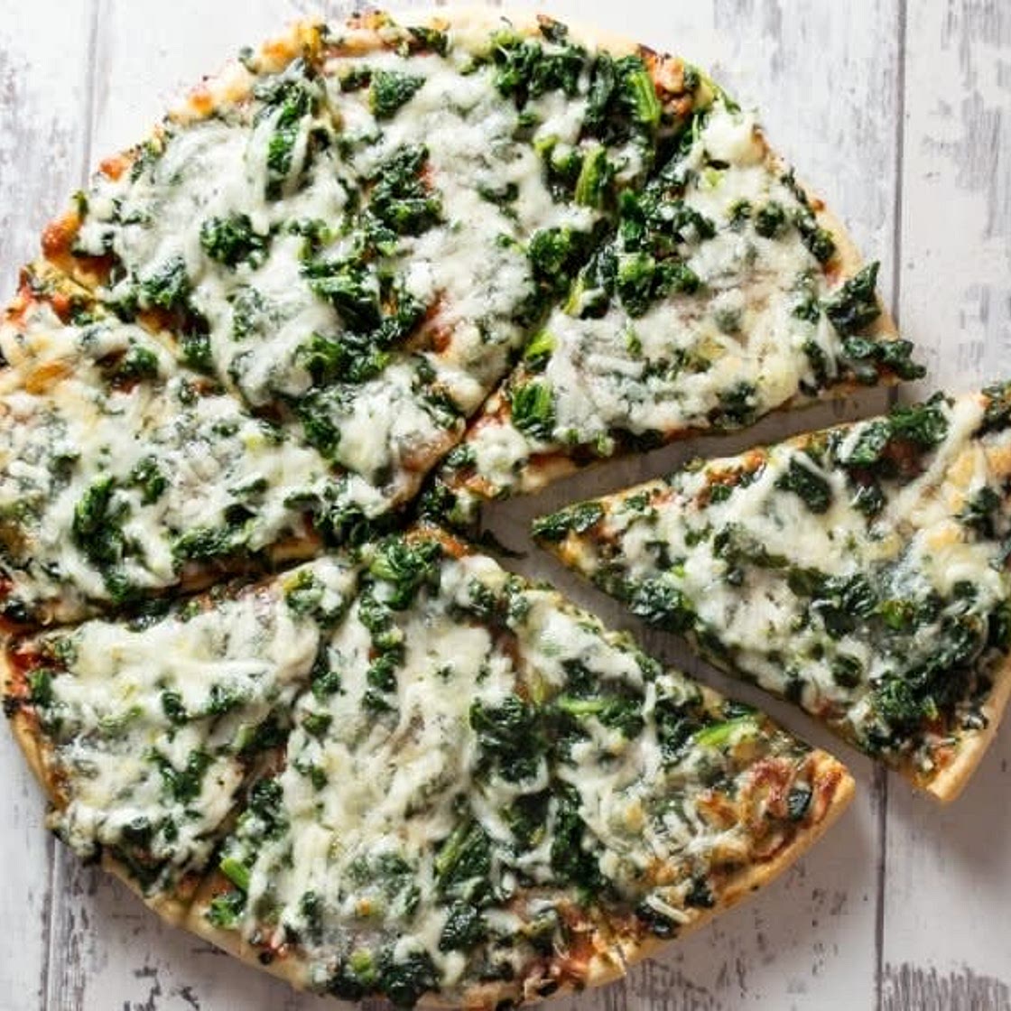 Pizza spinazie