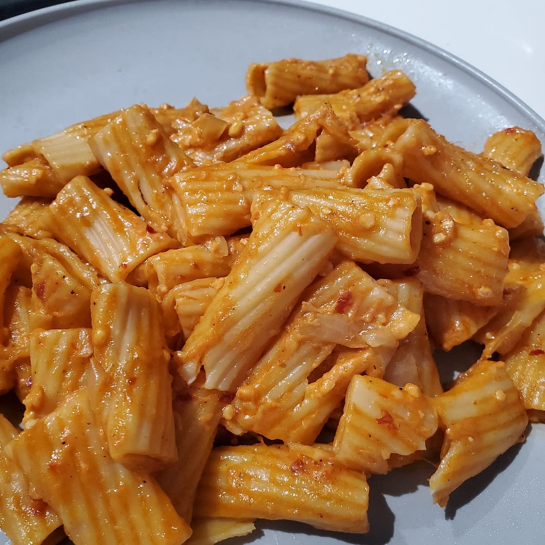 Spicy Vodka Rigatoni (without Vodka)