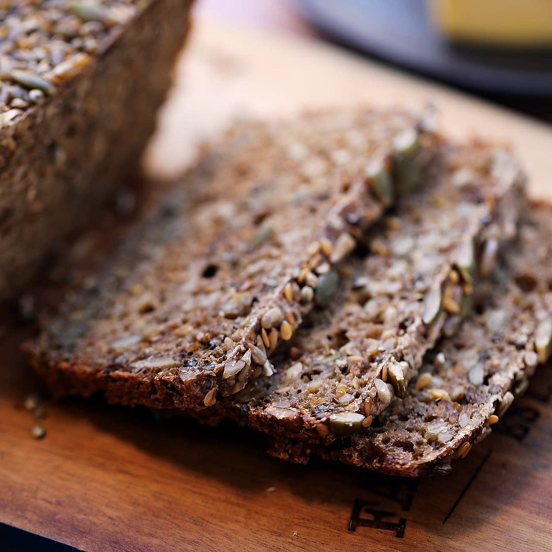 Easy Slow Cooker Danish Sourdough Rye Bread (Rugbrød)