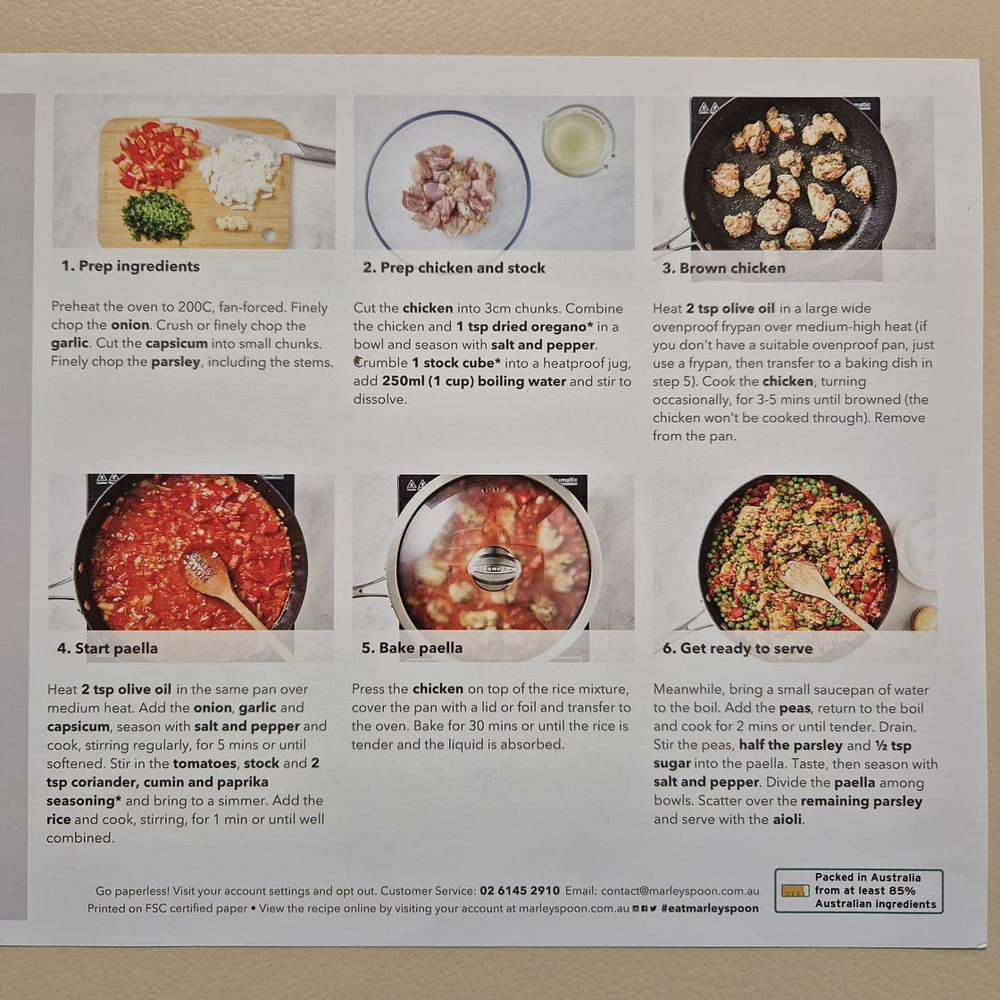 Paella-Style Chicken