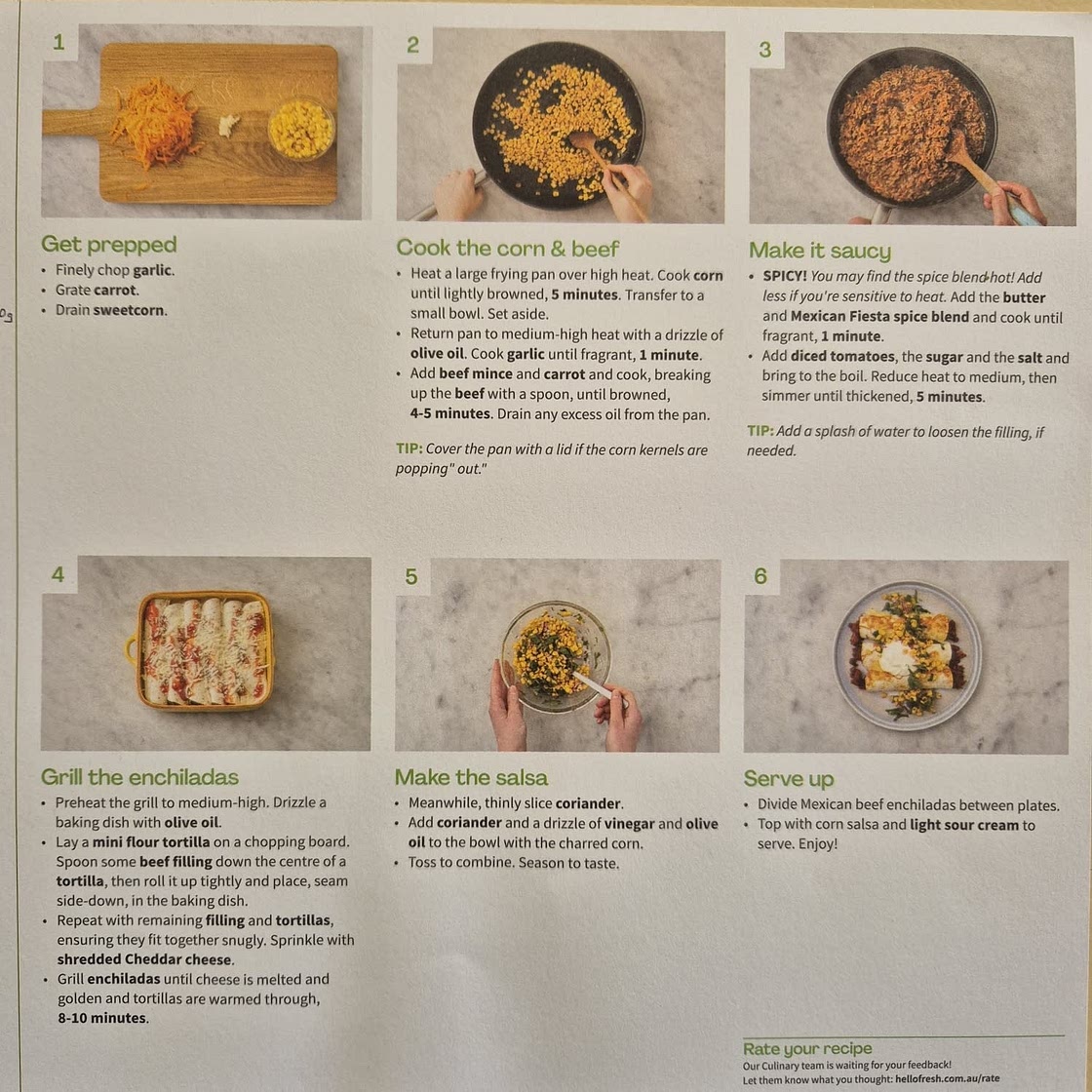 Mexican Beef Enchiladas