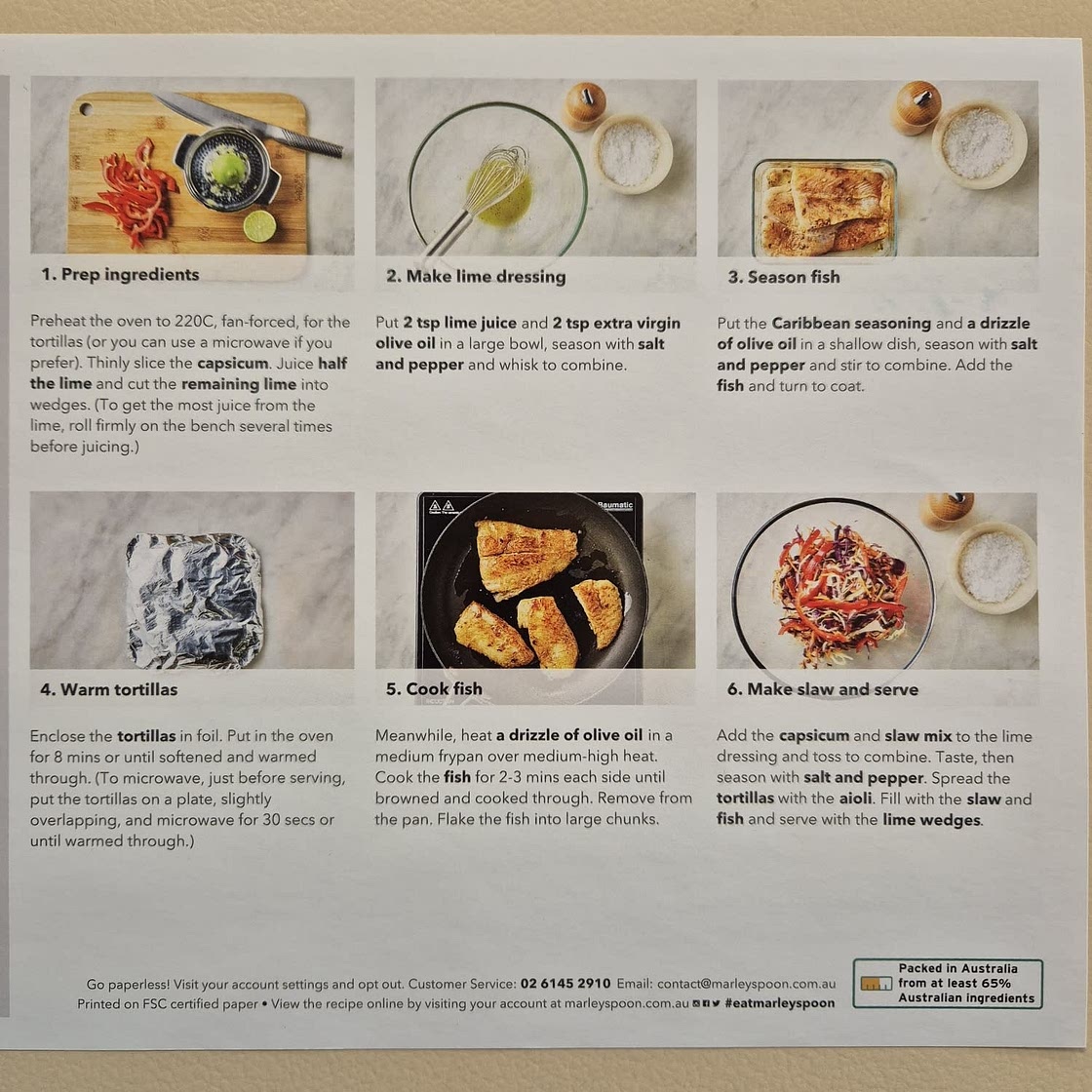 Caribbean-Spiced Basa Tacos