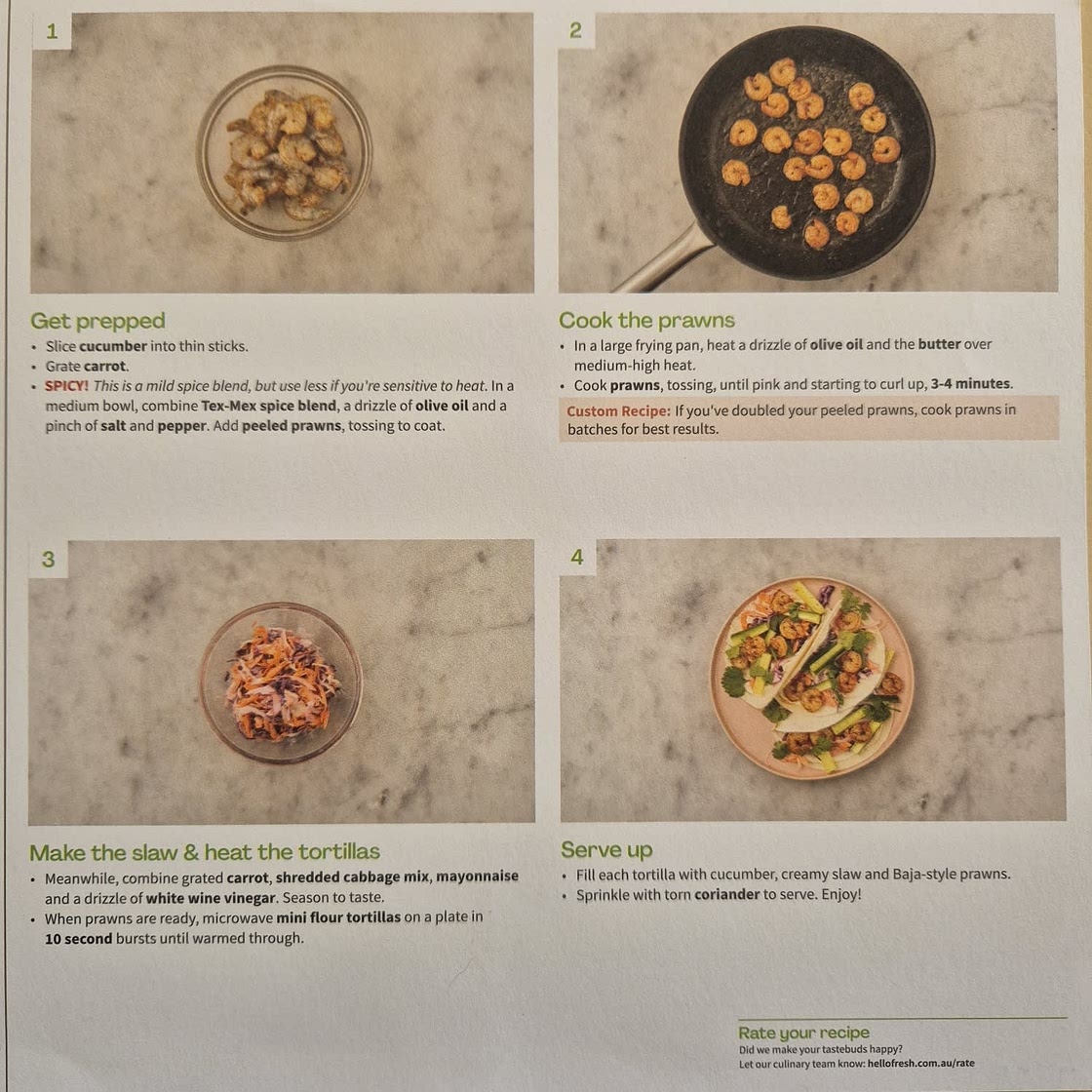 Baja-Style Prawn Tacos