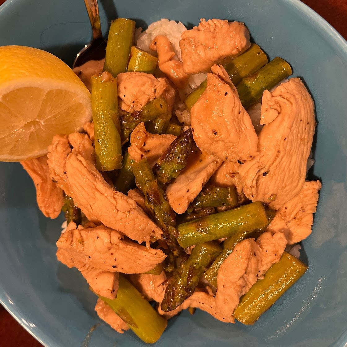 Lemon Chicken And Asparagus Stir-Fry Recipe by Tasty