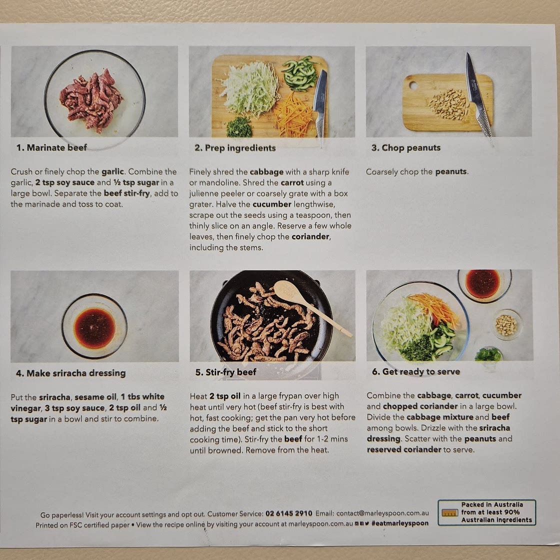 Spicy Sriracha Beef Bowl