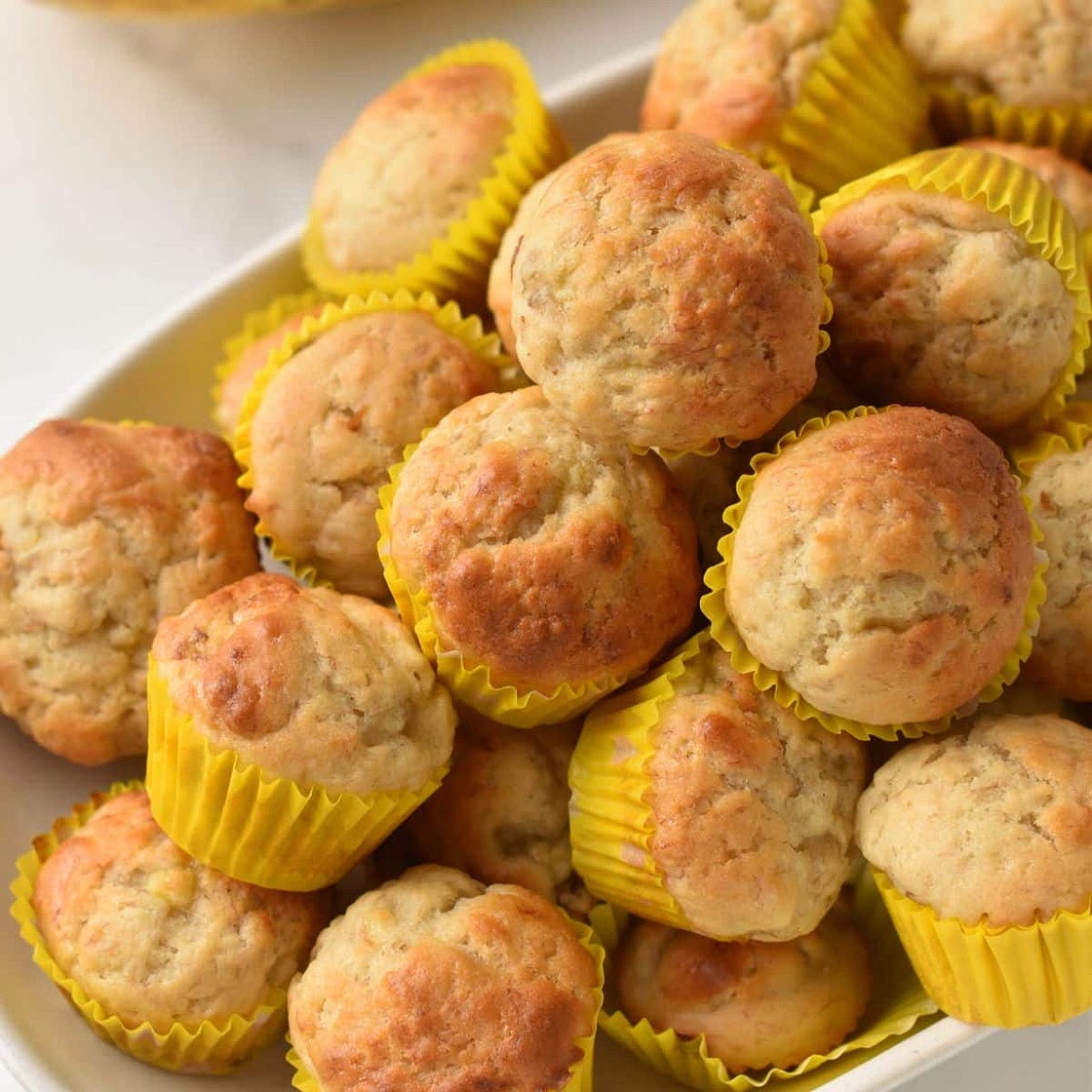 Mini Banana Muffins