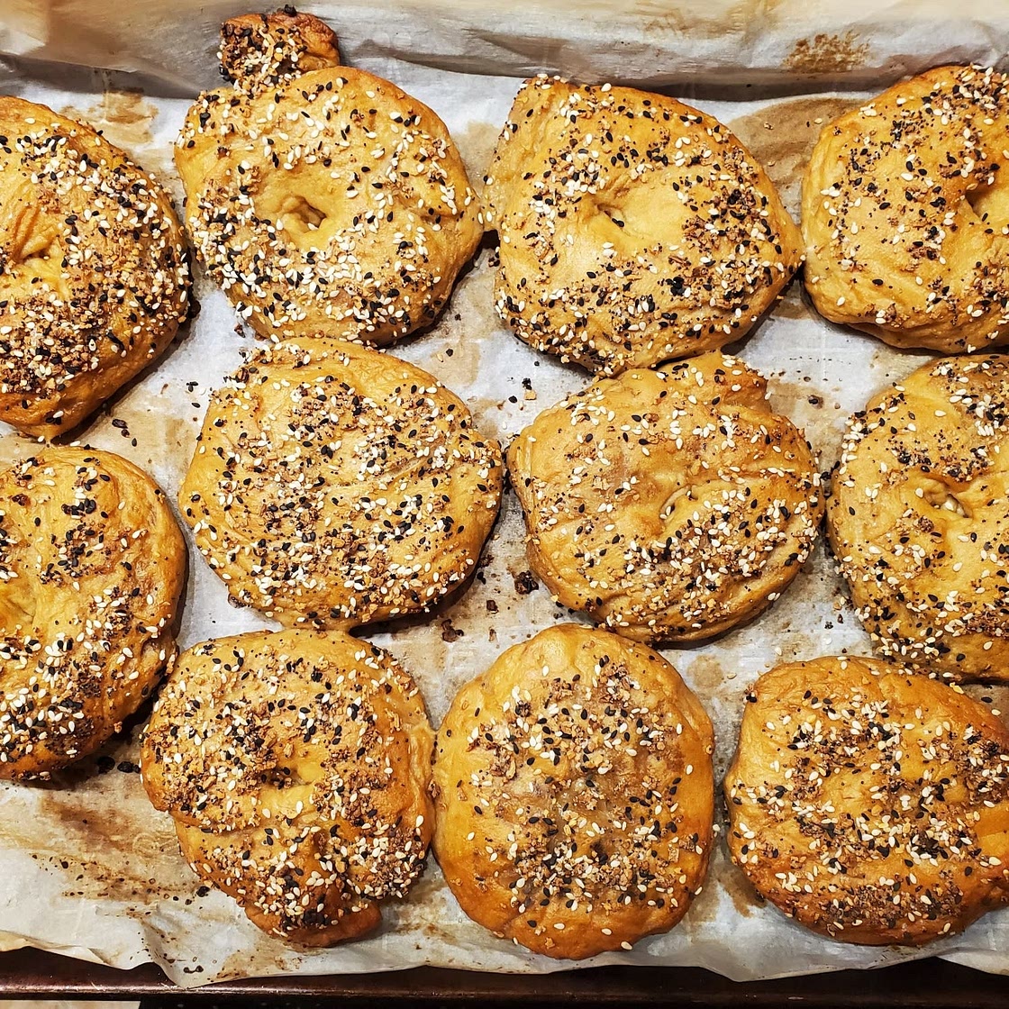 Sourdough Discard Bagels