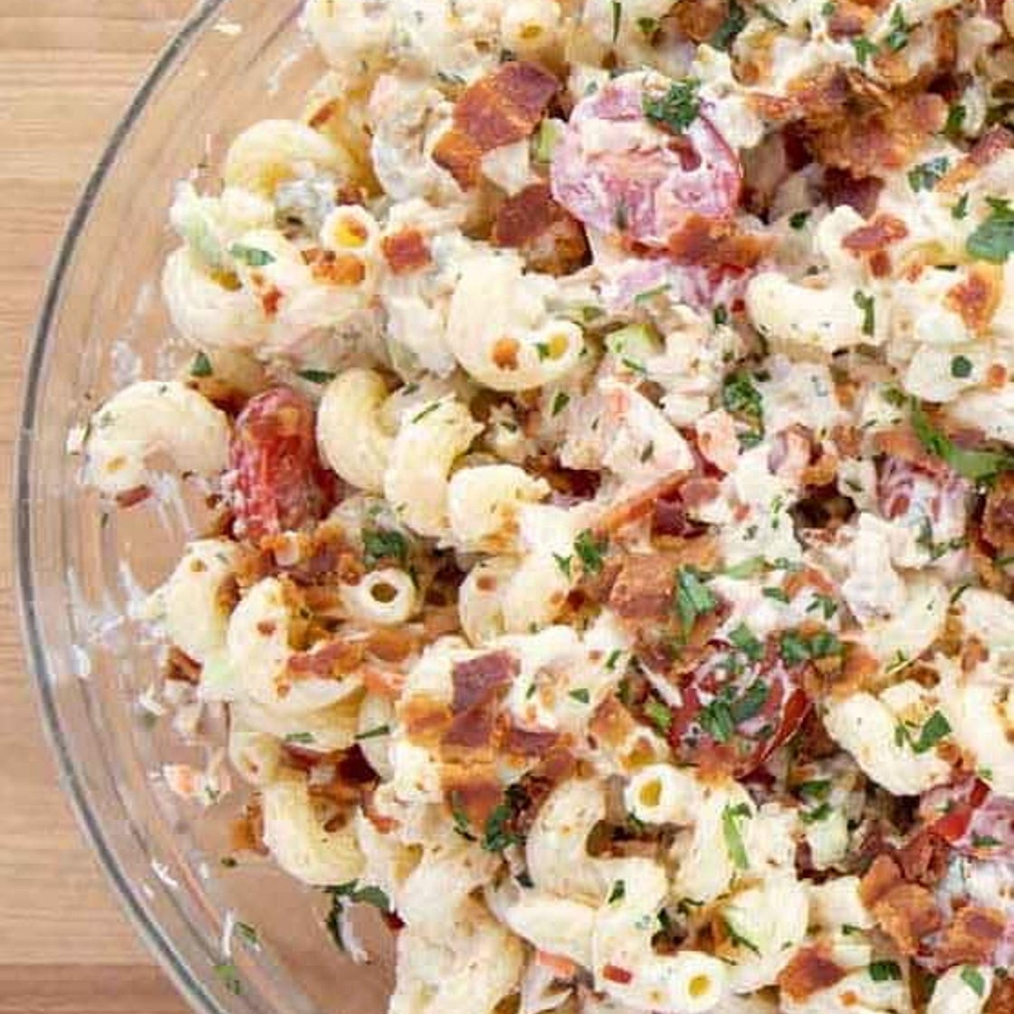 Tuna Macaroni Salad Deluxe