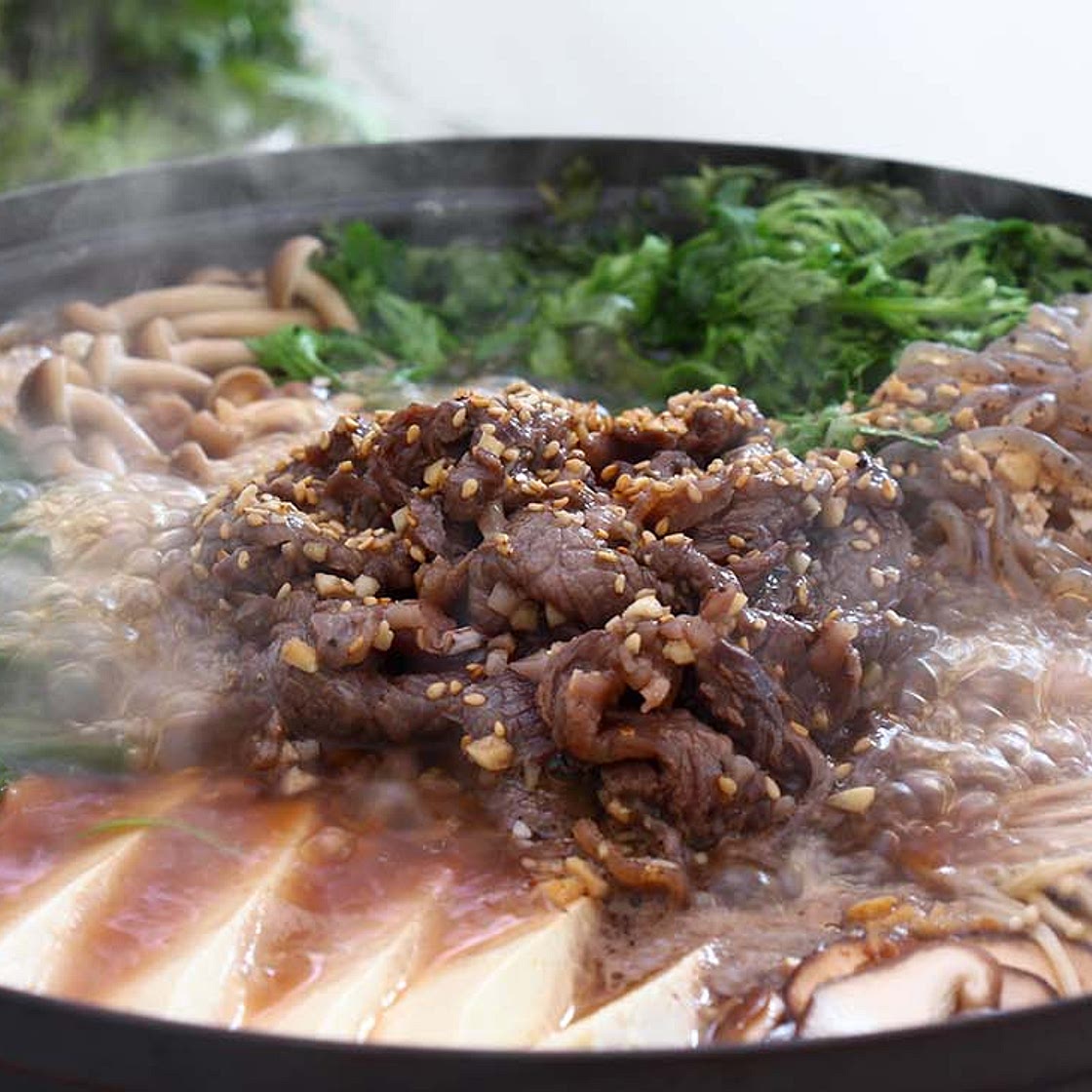 Korean Beef Hot Pot, Bulgogi Jeongol