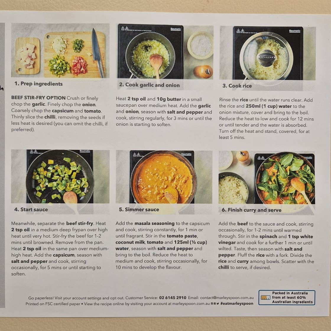 Creamy Coconut Beef Curry