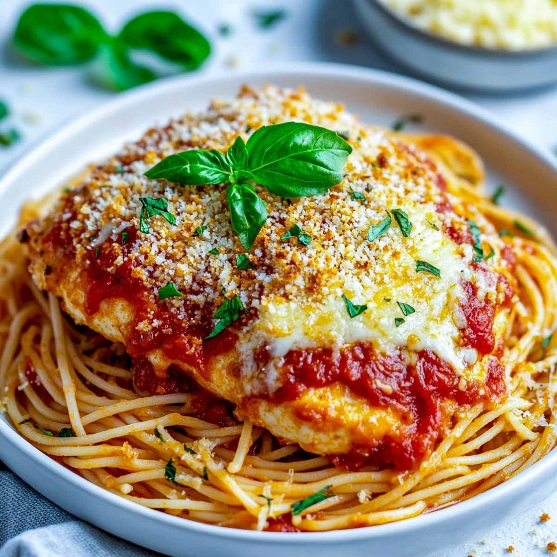 Crockpot Chicken Parmesan