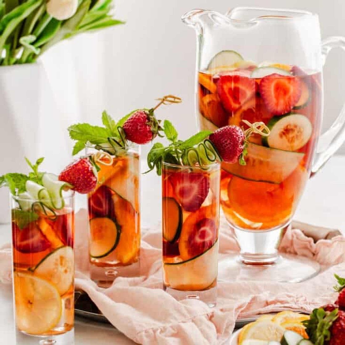 Alcohol-Free Pimm’s-Style Punch